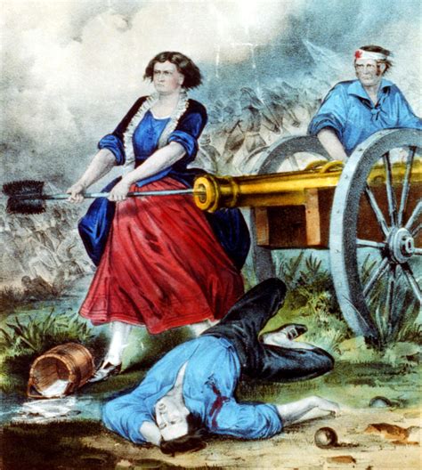 The molly pitcher - She carried pitchers of water to the front lines to cool the cannons and relieve thirsty men, and the soldiers gave her the affectionate nickname of Molly Pitcher. When her husband died in battle, she supposedly stepped into his spot and continued firing on the British troops. Only, it’s not true. This story has long been a part of oral ...